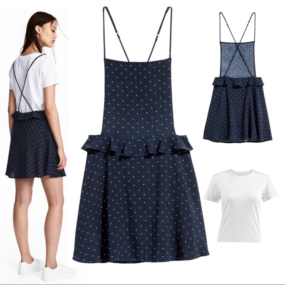 H&M Polka Dot pinafore